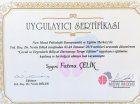 Uzm. Kl. Psk. Fatma Çelik Psikoloji sertifikası