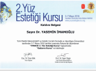 Op. Dr. Yasemin İmamoğlu Plastik Rekonstrüktif ve Estetik Cerrahi sertifikası