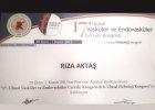 Op. Dr. Rıza Aktaş Kalp Damar Cerrahisi sertifikası