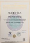 Pedagog Filiz Karalı Pedagoji sertifikası