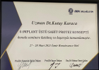 Uzm. Dt. Kutay Karaca Restoratif Diş Tedavileri sertifikası