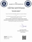 Psk. Belçim Akbay Psikoloji sertifikası