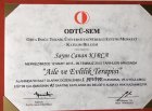 Uzm. Psk. Dan. Canan Kırca Psikolojik Danışman sertifikası