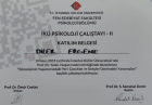 Uzm. Psk. Dilek Eken Psikoloji sertifikası