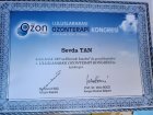 Uzm. Dr. Sevda Tan Anestezi ve Reanimasyon sertifikası