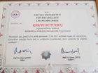 Psk. Dan. Rabiye Büyükbaş Psikoloji sertifikası