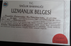 Op. Dr. Ali Akkoyunlu Kadın Hastalıkları ve Doğum sertifikası