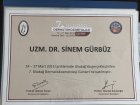 Dr. Öğr. Üyesi Hüsniye Sinem Gürbüz Dermatoloji sertifikası