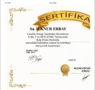 Dyt. İlknur Erbay Diyetisyen sertifikası