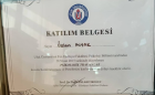 Psk. Dan. Özlem Kıyak Psikolojik Danışman sertifikası