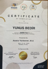 Uzm. Psk. Dan. Yunus Bedir Psikolojik Danışman sertifikası