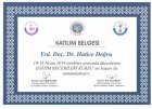 Doç. Dr. Hatice Yılmaz Doğru Kadın Hastalıkları ve Doğum sertifikası