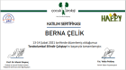 Fzt. Berna Çelik Fizyoterapi sertifikası