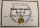 Uzm. Kl. Psk. Tuğçe Yavuz Psikoloji sertifikası