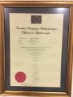 Prof. Dr. Ilgaz Yalvaç Göz Hastalıkları sertifikası
