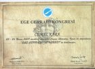 Doç. Dr. Cemal Kara Genel Cerrahi sertifikası