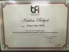 Uzm. Dt. Mehmet Emin Örük Diş Hekimi sertifikası