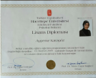 Uzm. Psk. Ayşenur Karakülah Psikoloji sertifikası