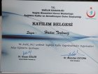 Dt. Hatice Atılgan Diş Hekimi sertifikası