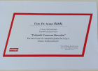 Uzm. Dr. Aysun Özdil Çocuk Sağlığı ve Hastalıkları sertifikası