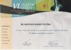 Op. Dr. Mustafa Murat Öztürk Plastik Rekonstrüktif ve Estetik Cerrahi sertifikası