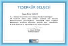 Psk. Pınar Güler Psikoloji sertifikası