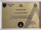 Dyt. Hatice Gürbüz Diyetisyen sertifikası