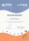 Op. Dr. Lütfü Tatlı Ortopedi ve Travmatoloji sertifikası
