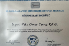 Uzm. Psk. Ömer Tunç Kaya Psikoloji sertifikası