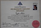 Uzm. Dr. Tuğba Bekci Sadıkoglu Diş Hekimi sertifikası