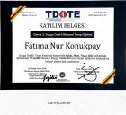 Psk. F. Nur Konukpay Aşağıdağ Psikoloji sertifikası
