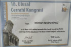 Op. Dr. Mehmet Akgün Tepeli Genel Cerrahi sertifikası