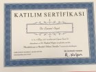 Uzm. Dr. Levent Sepit Geleneksel ve Tamamlayıcı Tıp sertifikası
