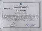 Psk. Elçin Kaya Karataş Psikoloji sertifikası