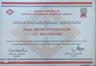 Fzt. Selda Koşar Fizyoterapi sertifikası