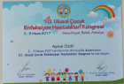 Uzm. Dr. Aysun Özdil Çocuk Sağlığı ve Hastalıkları sertifikası