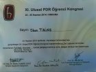 Uzm. Psk. Dan. Okan Tiring PhD(c) Psikolojik Danışman sertifikası
