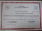 Uzm. Kl. Psk. Ebru Özer Psikoloji sertifikası