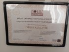 Psk. Derya Alageyik Psikoloji sertifikası