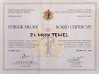 Op. Dr. Metin Temel Plastik Rekonstrüktif ve Estetik Cerrahi sertifikası