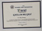 Dyt. Gülce Özyürekin Diyetisyen sertifikası