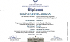 Dt. Şeyma Arıkan Diş Hekimi sertifikası