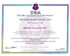 Fzt. Selda Koşar Fizyoterapi sertifikası