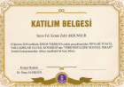 Fzt. Zafer Aksungur Fizyoterapi sertifikası