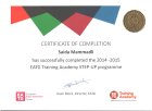 Op. Dr. Saida Mammadli Kadın Hastalıkları ve Doğum sertifikası