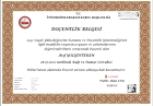 Doç. Dr. Atıf Yolgösteren Kalp Damar Cerrahisi sertifikası