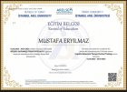 Psk. Mustafa Eryılmaz Psikoloji sertifikası
