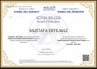 Psk. Mustafa Eryılmaz Psikoloji sertifikası