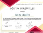Klinik Psikolog  Zülal Sirkeci Klinik Psikolog sertifikası