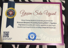 Psk. Yeşim Sıla Uysal Psikoloji sertifikası